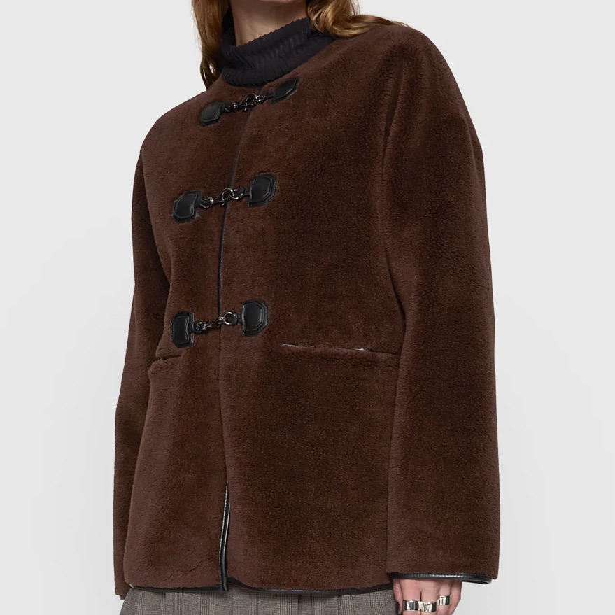 Rebecca Minkoff Sherling Toggle Jacket Size Xl Nwt